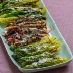 Grilled gem hearts and radicchio