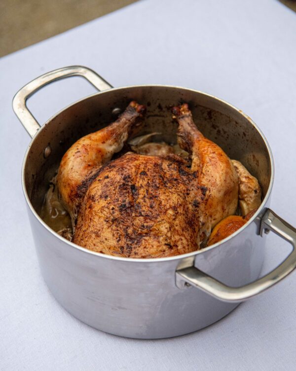 Aromatic roast chicken