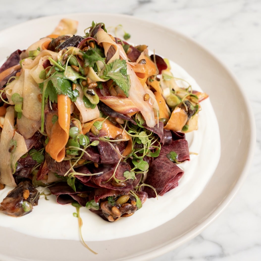 Ribboned Carrot Salad