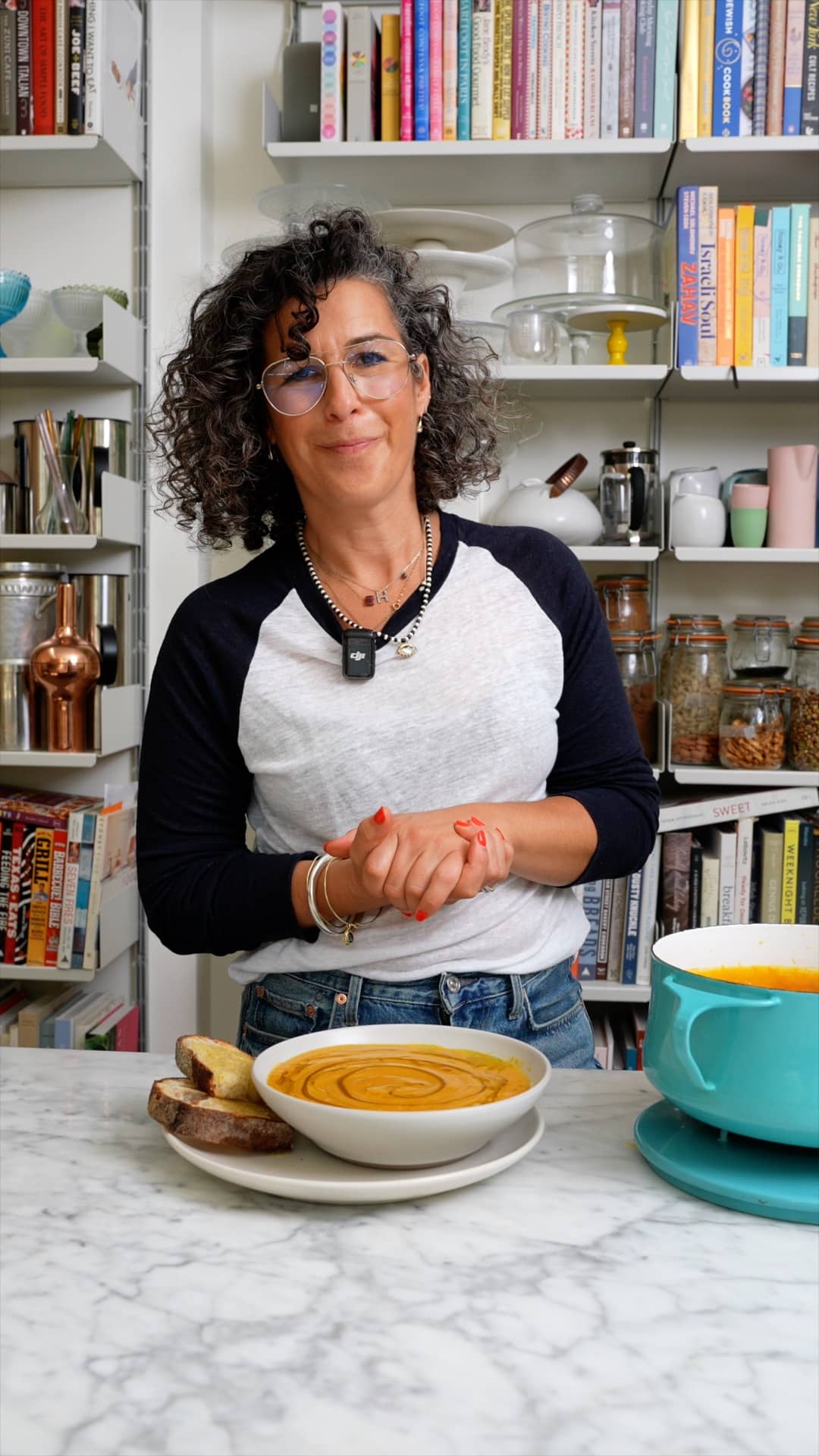 Roasted Pumpkin & White Bean Soup